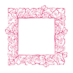 Spring Flower Frame