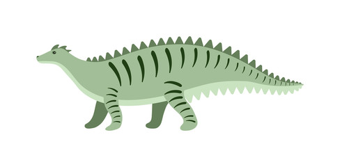 Obraz na płótnie Canvas Dinosaur cartoon vector illustration. Cartoon dinosaurs cute monster funny animal and prehistoric character cartoon dinosaur. Cartoon comic tyrannosaurus fantasy dinosaur
