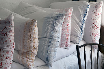 Romanian pillows traditional embroidered