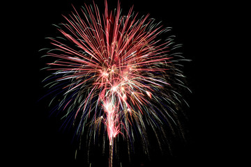 Fototapeta premium 2015 July 4th Fireworks, New Bern, NC