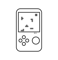 Gadget and technology concept represented by videogame icon. isolated and flat illustration 