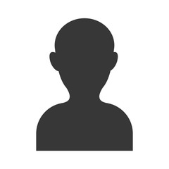 Person concept represented by avatar man icon. isolated and flat illustration 