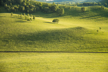 China Inner Mongolia natural grassland