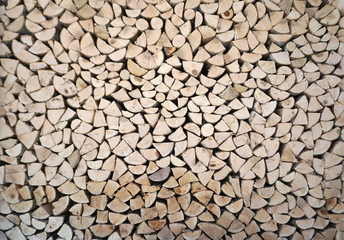 firewood from pine wood
