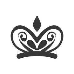 Vintage draw concept represented by ornament icon. isolated and flat illustration 