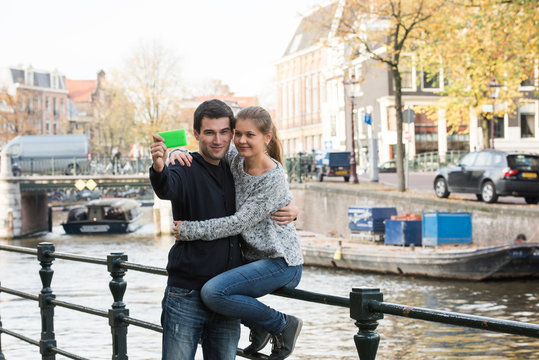 lovers in Amsterdam