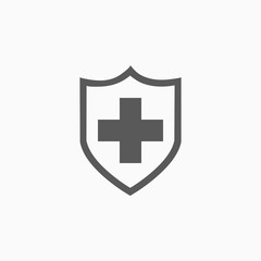 medical shield icon
