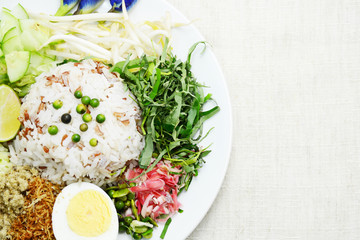 rice salad in Thai southernstyle