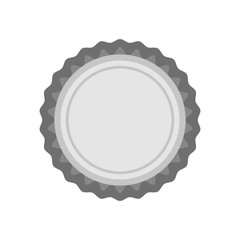 Soda and drink  concept represented by cap icon. isolated and flat illustration 