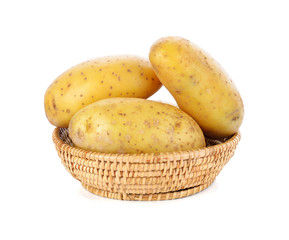 potato isolated on white background