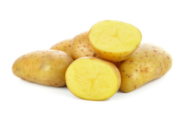 potato isolated on white background