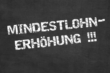 Mindestlohnerh&ouml;hung