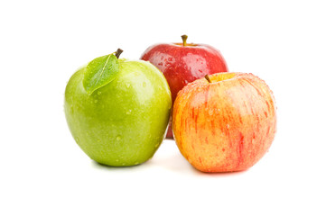 beautiful fresh apples