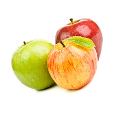 beautiful fresh apples