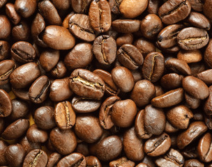 background of coffee beans