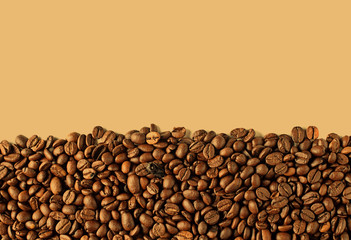 background of coffee beans