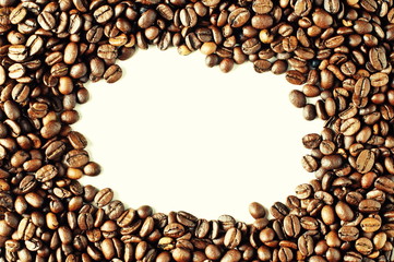 background of coffee beans