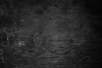 Naklejka premium Black wood texture background