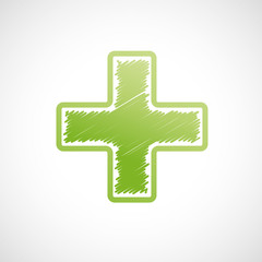 Obraz premium logo médical