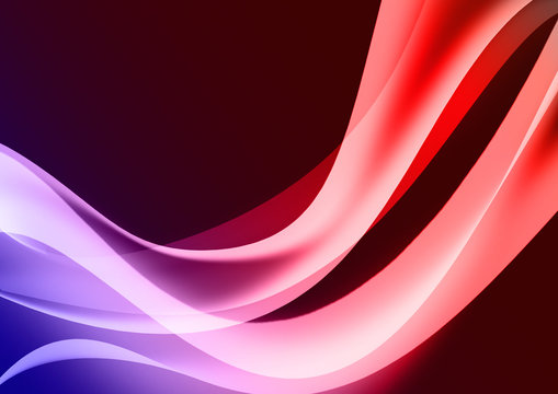 Abstract Background wavy shape
