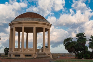 White Stone Gazebo in Livorno, Tuscany - Italy