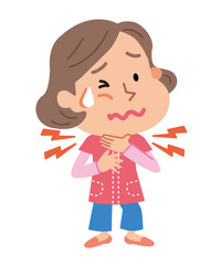 更年期　喉のつかえ　