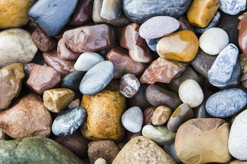Background of sea stones