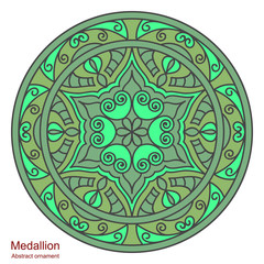 Ethnic Medallion-Mandala.