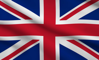 Waving Flag of Great Britain