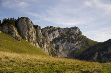 Au col de Léchaud (Chartreuse / Isère)