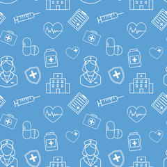 Dental seamless pattern