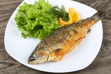 Grilled trout