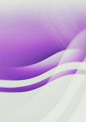 Purple wavy abstract background.