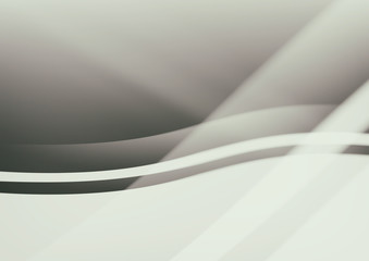 Grey wavy abstract background.
