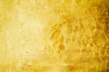 Gold polished metal texture