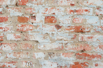Brick texture with scratches and cracks