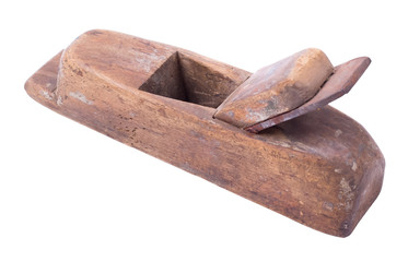 Plane wooden on a