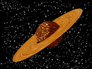 Saturn planet