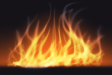 Fototapeta premium abstract fire light and smoke