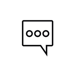 Fototapeta premium text balloon isolated icon design