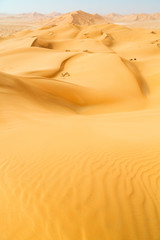 in oman old desert  rub al khali the empty  quarter and outdoor