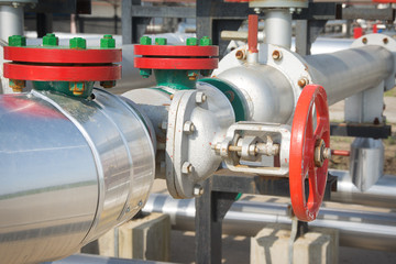 Obraz premium Valve and pipeline