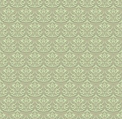 Vintage Abstract geometric floral classic pattern ornament. Vector background for cards, web, fabric, textures, wallpapers, tile, mosaic. Vector