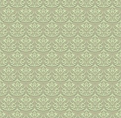 Vintage Abstract geometric floral classic pattern ornament. Vector background for cards, web, fabric, textures, wallpapers, tile, mosaic. Vector