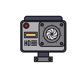 camera photography  isolated icon design
