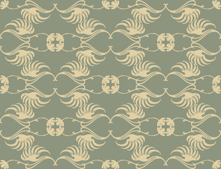 Abstract Ornament Pattern background. Vector ornament pattern