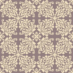 Vintage floral ornament pattern. Vector abstract ornament pattern for backgrounds, texture, textile, cards