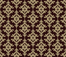 Vintage floral ornament pattern. Vector abstract ornament pattern for backgrounds, texture, textile, cards