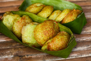 Kanom Krok ,Kind of Thai sweetmeat , thai dessert