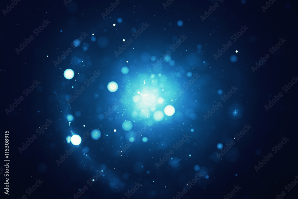 Canvas Prints abstract blurry bokeh background
